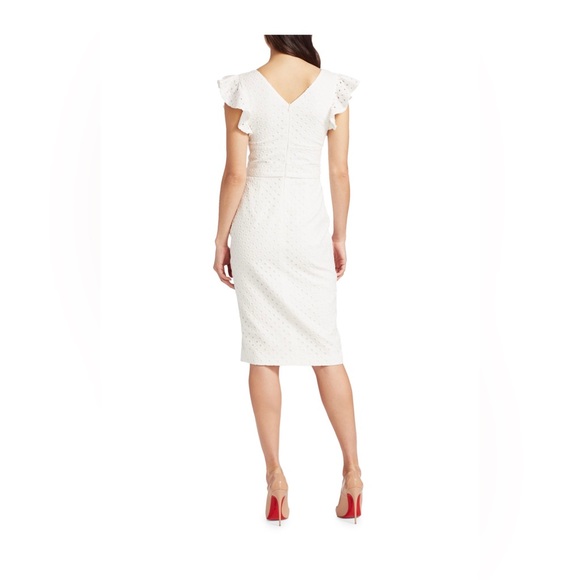 PATBO Belted Eyelet Midi Dress - Picture 3 of 5